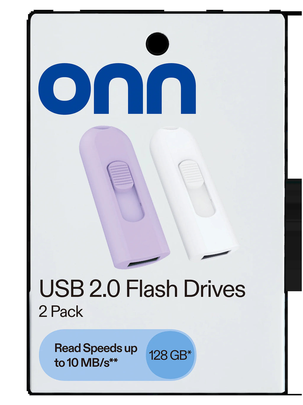 128 GB USB 2.0 Flash Drives, 2 Pack